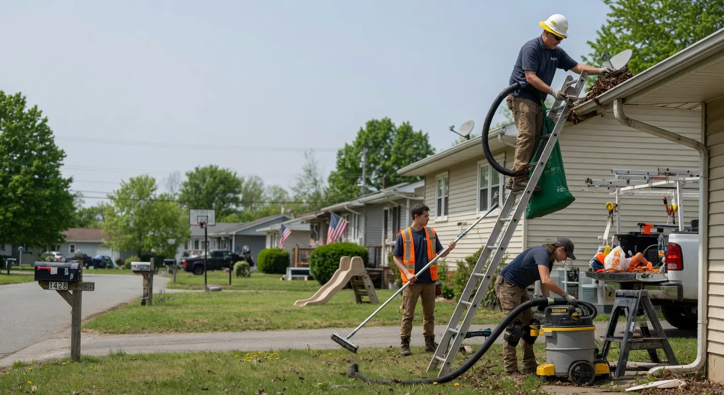 Gutter Installation in Springerton, IL near me